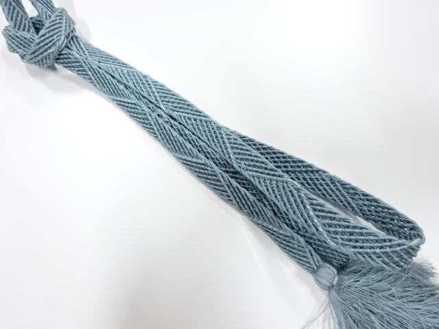 正絹　夏手組帯締め